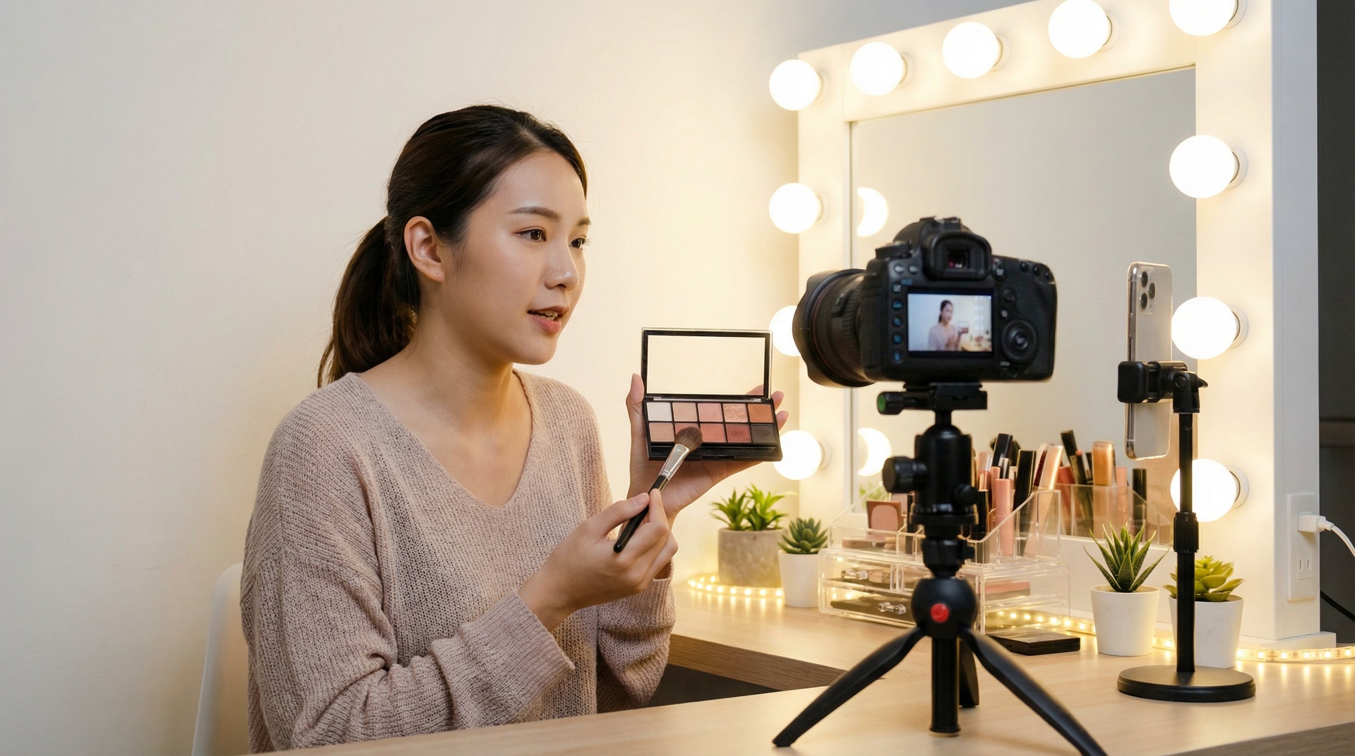 猎奇美妆视频教程